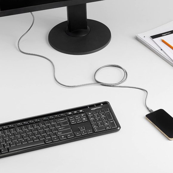 Dark Gray USB-A to Lightning Charger Cable Nylon Braided Cord MFi - Picture 8 of 8